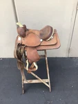 Dakota Western Saddle 12 Pony Horse Childs Size W/ Extras. Fixed Price $185.00.