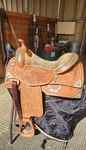 16" Fqhb Bob's Saddle Western Show Tooled And Silver Accents. Fixed Price $3100.00.