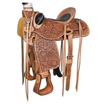 Bh Hilason Western Horse Saddle Wade Ranch Roping American Leather Tan. Fixed Price $749.95.