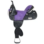 Hilason Western Horse Trail Barrel Racing American Leather Saddle Treeless. Fixed Price $749.95.