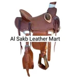 Big Horn Brown Basket Tooled Western Roping Saddle With Tack Set And Free Ship.. Fixed Price $499.99.