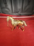 Vintage Colorful Colorado Horse Figurine Cast Metal Saddle Western Souvenir. Fixed Price $19.99.