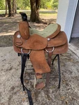 Triple Creek Roping Saddle. Fixed Price $900.00.