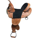 23HS Hilason Western Horse Treeless Trail Barrel American Leather Saddle. Fixed Price $749.95.