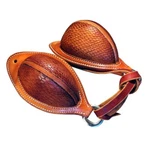 Handmade Western Horse Saddle Leather Bucking Steel Dees Buckrolls. Fixed Price $69.99.