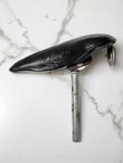 Vintage Mesinger Mfg Co Usa Saddle Black Double Butted 4130 Bicycle Seat. Fixed Price $59.99.