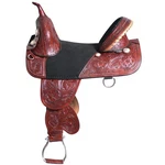 92HS Hilason Western Horse Treeless Trail Barrel Saddle American Leather For. Fixed Price $749.95.