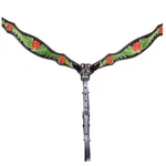 Kk Comfytack Western Horse Hand Painted Headstall Breast Collar Genuine. Fixed Price $124.99.