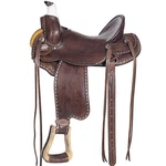 48BH 15 Western Horse Saddle American Leather Ranch Roping Trail Hilason. Fixed Price $749.95.