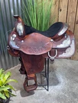 16" Circle Y Western Equitation Silver Show Saddle. Fixed Price $825.00.