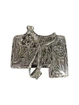 Horse Saddle Western Style Cowboy Buckle Hebilla Vaquera Montura Caballo. Fixed Price $29.99.
