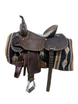 15 Inch Used Scott Thomas Western Barrel Saddle 945-9574. Fixed Price $2833.32.