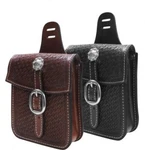 Showman Basketweave Tooled Saddle Pocket. Fixed Price $21.99.