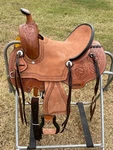 Western Leather Youth Child Horse Pony Kid Ranch Saddle 10" To 13" Free Shipping. Fixed Price $359.99.