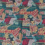 Hoffman Fabric Cowboy Western Ranch Saddle Boots Ok Corral Cotton 1 Yards. Fixed Price $8.00.
