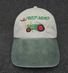 Oliver Collection Adult Baseball Cap Hat Gray Rockin Ranch Tractor Farm Adj. Fixed Price $8.99.