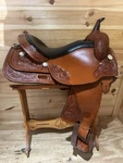 17 Circle Y High Horse Houston Western Trail Saddle Model 2610. Fixed Price $1350.00.