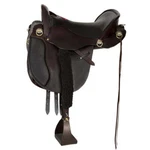 T49-620-4163-11 Tucker Equitation Endurance Trail Saddle 16.5 Brown/brass New. Fixed Price $3399.00.