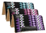 Mini Or Pony Youth Saddle Pad Showman 100% Wool Top Fleece Bottom 24" X 1". Fixed Price $49.95.
