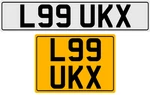 L99 Ukx Luca Luka Private Number Plate Cherished Reg Double. Fixed Price $531.50.