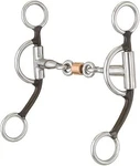 Tough 1 Kelly Silver Star 3 Piece Dogbone Roller Snaffle Bit. Fixed Price $69.24.