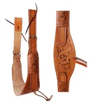 Horse Western Tooled Leather Rear Flank Saddle Cinch Billets 97RS01LT. Fixed Price $69.99.