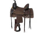 Silver Royal Western Saddle Youth Range Ranch Dark Roughout SR106Y. Fixed Price $649.83.