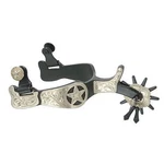 Kelly Silver Star Texas Jingle Bob Spurs Brn. Fixed Price $61.45.
