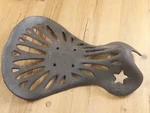 Cast Iron Saddle Bar Stool Seat Stand Rack Decoration Horse Ranch Farm. Fixed Price $59.99.