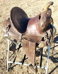 Vintage Hamley & Co. Pendleton Ore. - Western Saddle Rounded Skirt 12" Seat. Fixed Price $599.01.