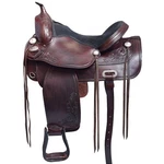 Hilason Western Treeless Trail Barrel Saddle American Leather For Horses. Fixed Price $749.95.
