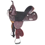 C-M-15 Treeless Western Trail Barrel Racing American Leather Saddle Hilason. Fixed Price $749.95.