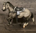 Breyer Ranch Quarter Horse Dapple Gray Cody Qvc Exclusive Parade Saddle. Fixed Price $274.95.