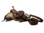 King Series Mini Tooled Barrel Saddle 8 Seat Used Parts Or Repair Read Discrip. Fixed Price $87.49.