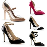 Pleaser 5'' Wingtip Pointed Toe Saddle Pumps High Heels Shoes Adult WOMENAMUSE2X. Fixed Price $65.99.
