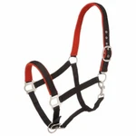 TOUGH-1 Premium Padded Red/black Pony Sized Halter Horse Tack 50-2021. Fixed Price $19.50.
