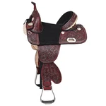 76CH Child Treeless Horse Saddle Western American Leather Barrel Hilason. Fixed Price $599.95.