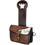 Showman Single Pommel Saddle Bag Hair-on & Basketweave. Fixed Price $40.99.