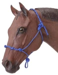 Tough 1 Knotted Rope & Twisted Crown Training Halter, Royal Blue. Fixed Price $21.49.