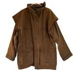 Down Under Saddle Supply Kangaroo Khaki Australian Clothing Oilskin Jacket. Fixed Price $179.00.