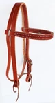Pony Western Challenger Made In Usa Hermann Oak Leather Browband Headstall. Fixed Price $44.99.