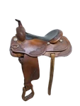 2-1394 16 Inch Used Cactus Saddlery Western Cowhorse. Fixed Price $1655.00.