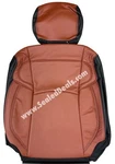 Black & Cognac Outlaw Tooled Leather Seat Covers For Ram 2500 Big Horn Crew Cab. Fixed Price $1184.98.