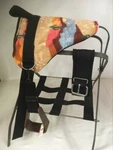 Miniature Horse / Sm Pony Bareback Pad Childrens Saddle Desert Print - Cinch. Fixed Price $48.99.