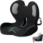 Ergonomic Seat Cushion,office Chair With Lumbar Support Pillow,car Ortho. Fixed Price $85.99.