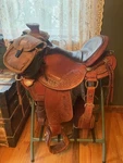 16 Circle Y Wade Trail Saddle Regular Flex Tree. Fixed Price $2200.00.