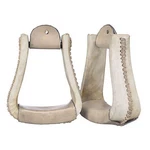 TOUGH1 Rawhide Roper Stirrups Light Oil. Fixed Price $54.48.