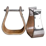 C-30+S Hilason Western Wooden W/ Steel Horse Saddle Stirrups Pair 3" Thread. Fixed Price $60.95.