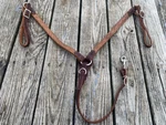 Weaver Pink Boot Stitched Harness Leather Western Breast Collar Us Made Nwot. Fixed Price $52.00.