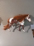 2017 Breyer Horse - Western Painted Brown/white With Great Saddle Dwa Llc. Fixed Price $10.80.